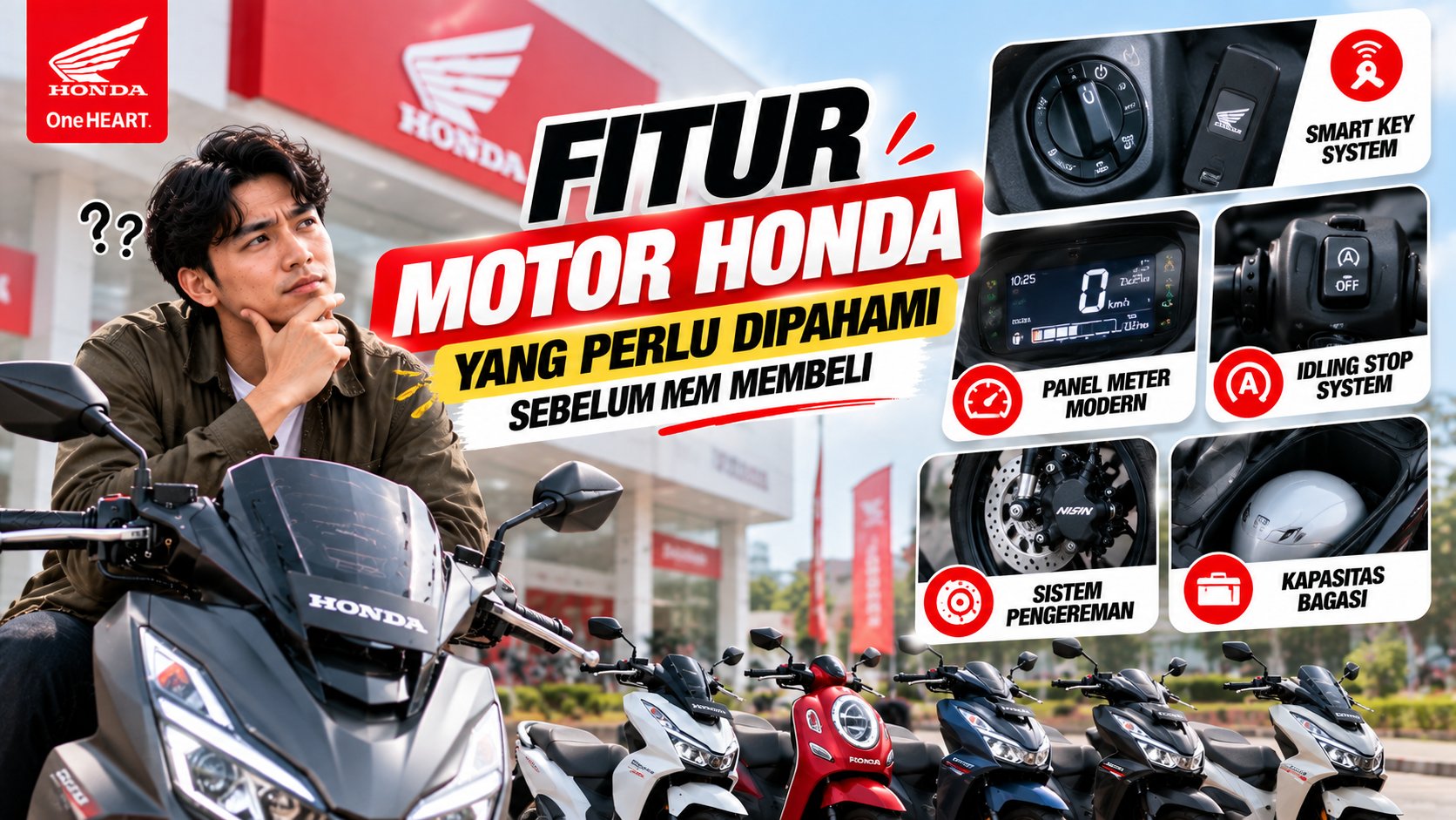 Fitur Motor Honda yang Perlu Dipahami Sebelum Membeli